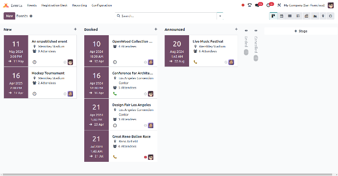 Event Kanban