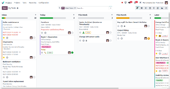 Tasks