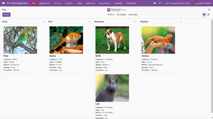 Pet Care Management Software Details