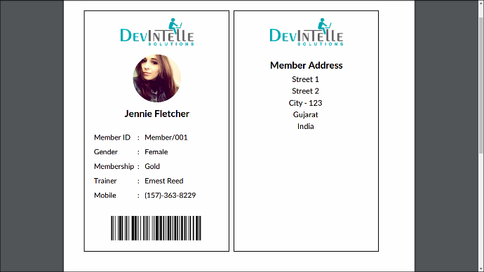 Member Card & Attendance