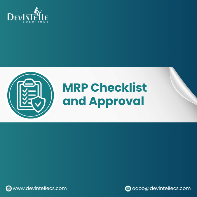 MRP Checklist and Approval (Manufacturing)